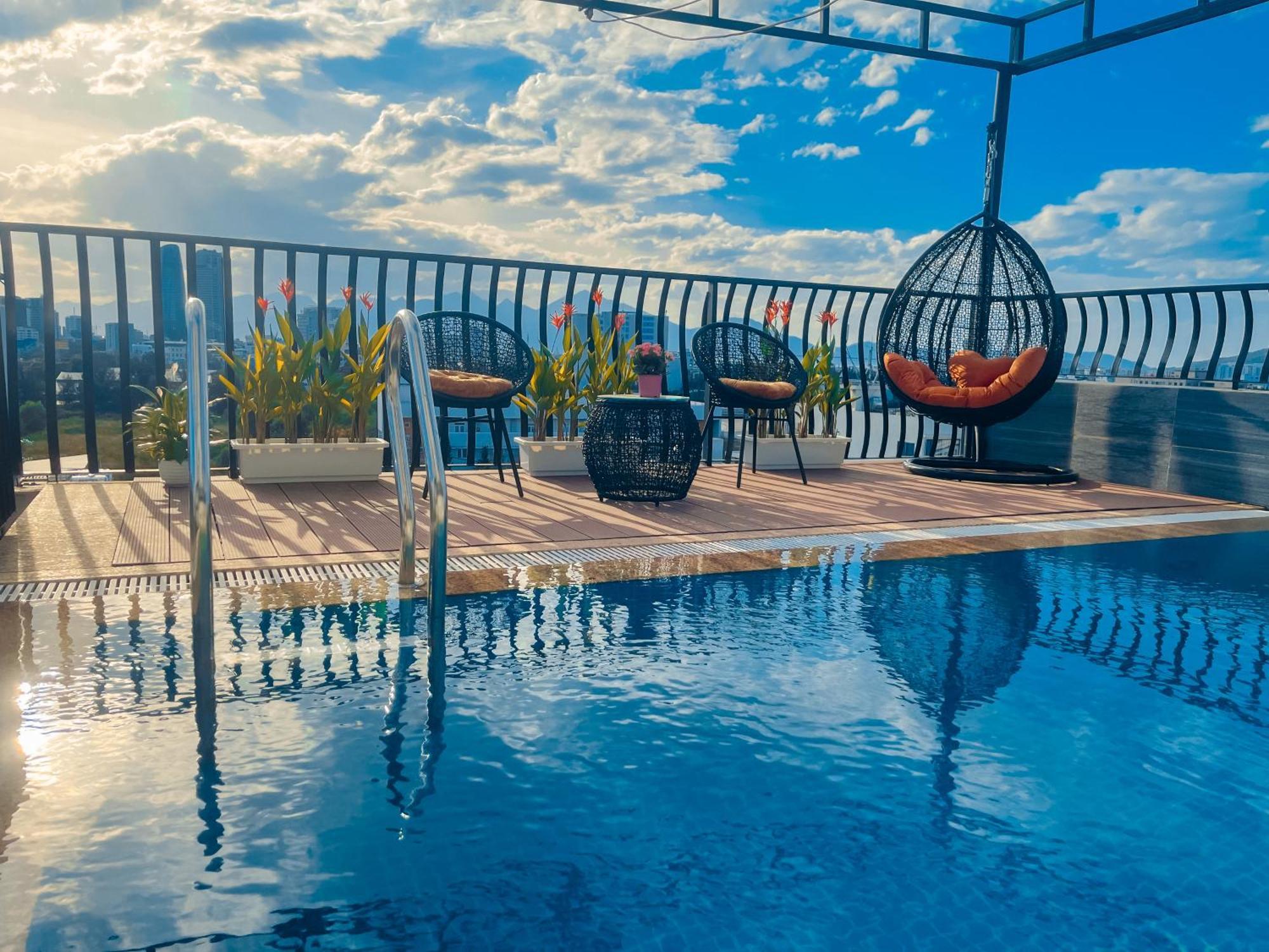 Hana Hotel & Apartment Дананг Экстерьер фото
